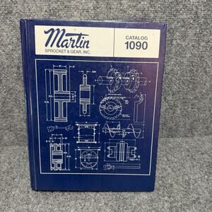 Martin Sprocket & Gear catalog, volume 1090. Hardcover Book- Arlington (1957)